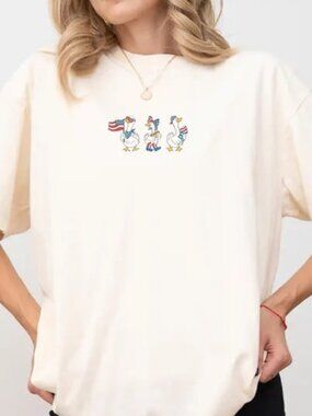 4th Of July Goose Shirt, Funny Animal Shirt, Fourth of July Gift